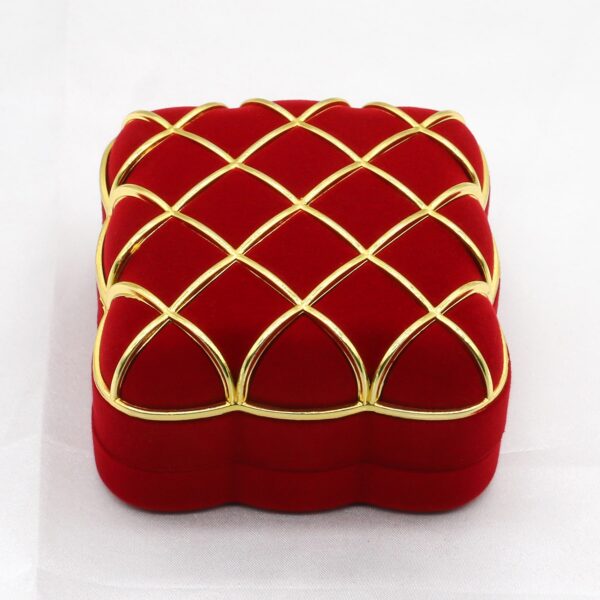 Bangles Velvet Box with Gold Lines - Image 6