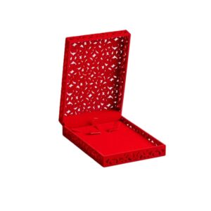 Set Box Filigree Medium - Red