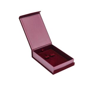 Necklace Magnet Velvet Burgundy