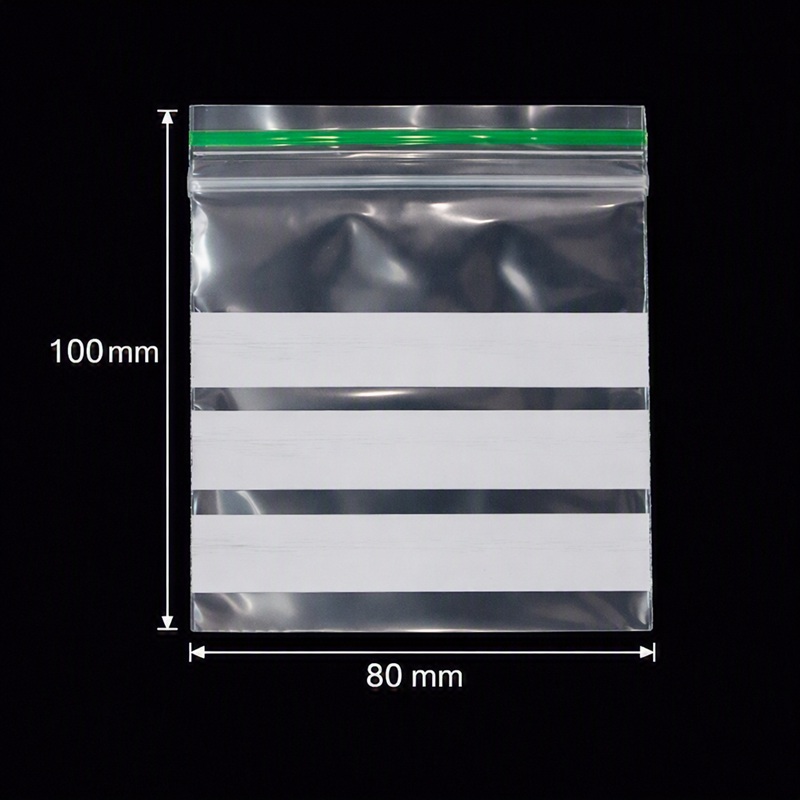 Poly Bags 3 with White Bands
