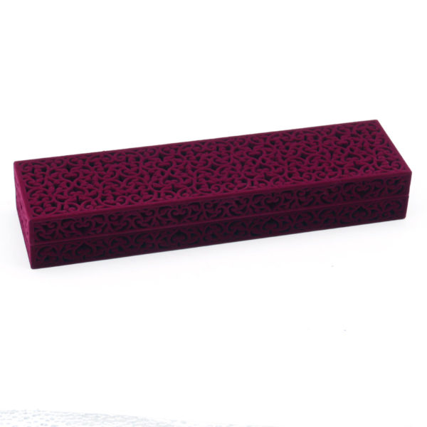 Bracelet Jali Box - Burgundy - Image 2