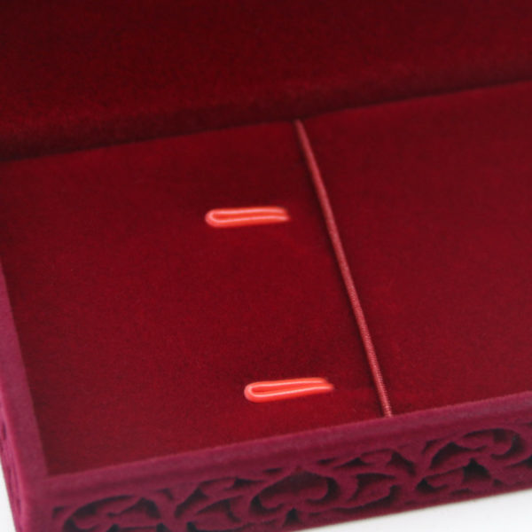 Bracelet Jali Box - Burgundy - Image 5