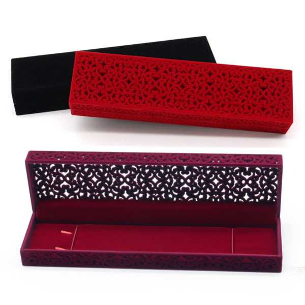 Bracelet Jali Box - Burgundy - Image 11