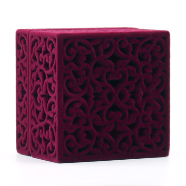 Ring Jali Box - Burgundy - Image 7