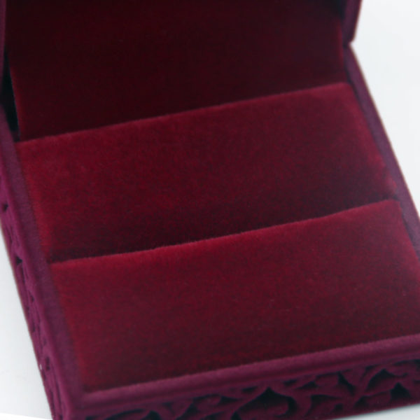 Ring Jali Box - Burgundy - Image 8