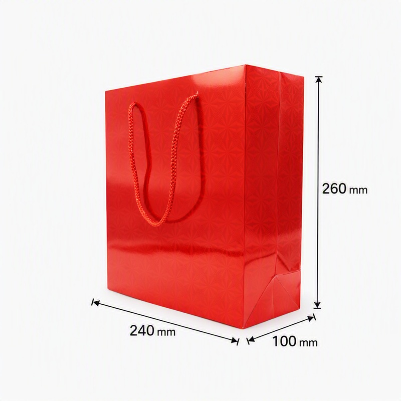 Gift Bag - Set Box - Red - Image 2