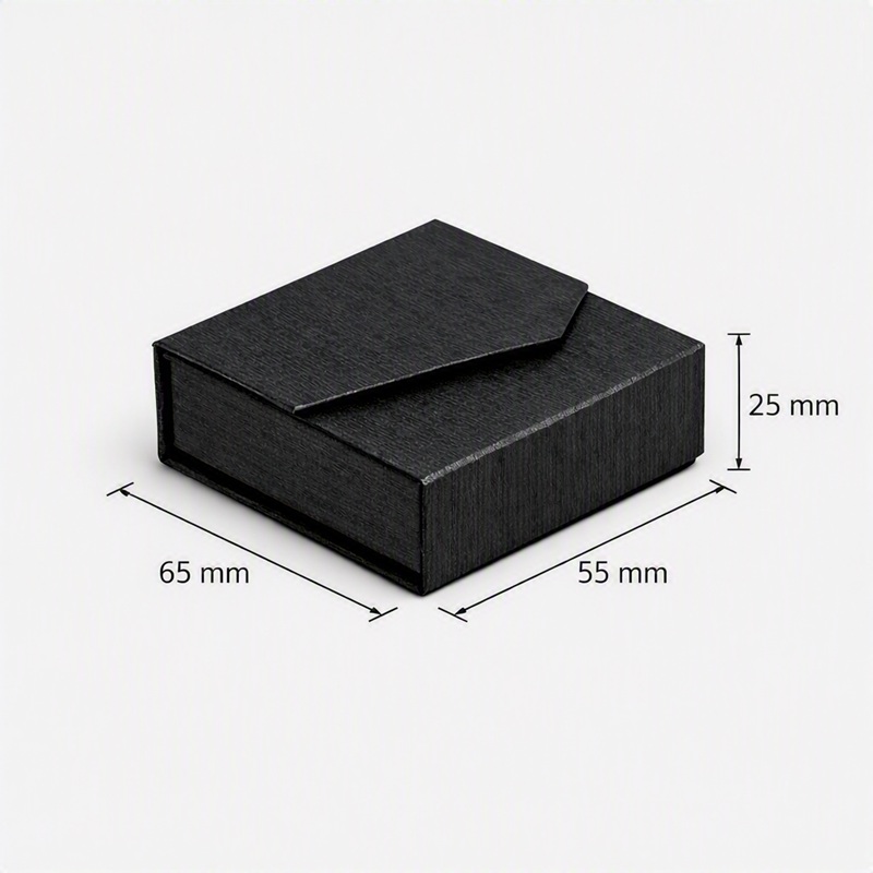 Earrings Magnet Paper – Black – Small