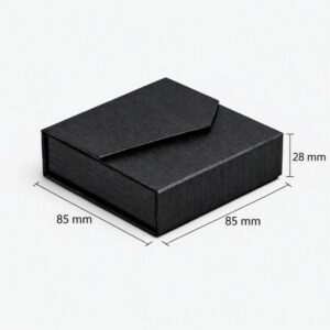 Earrings Magnet Paper – Black – Large