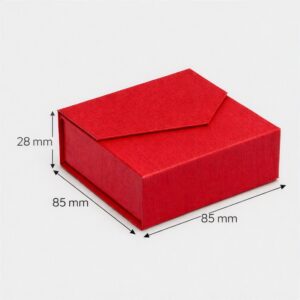 Earrings Magnet Paper – Red – Large