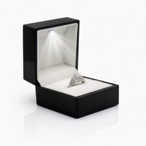 Ring LED Box Black - White Insert
