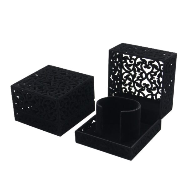 Bangles Filigree Box - Black - Image 5