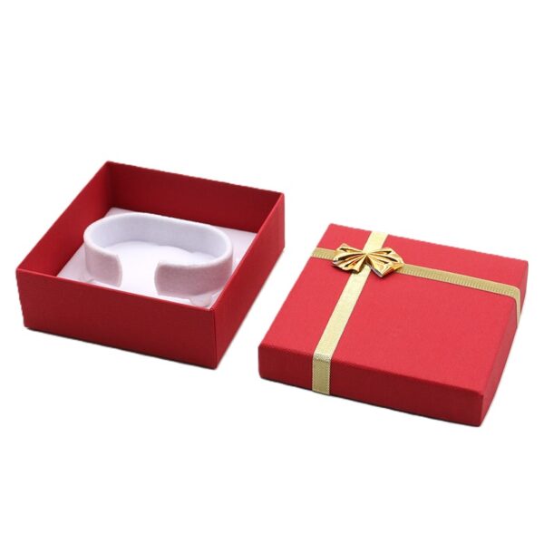 Kara Box Red with Gold Bow - Image 6