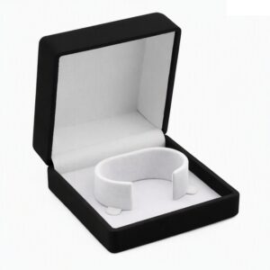 Bangles Single Velvet Flat - Black
