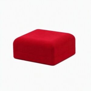 Bangles Single Velvet Flat - Red