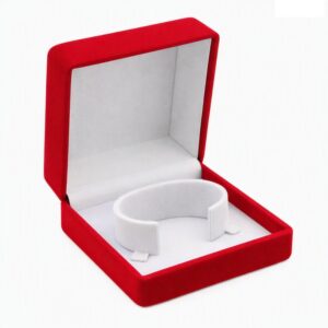 Bangles Single Velvet Flat - Red
