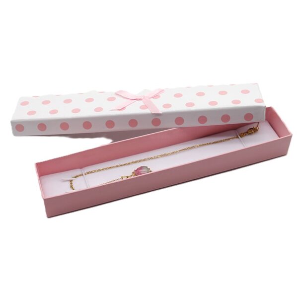 Bracelet Polka with Pink Bow Box - Image 2