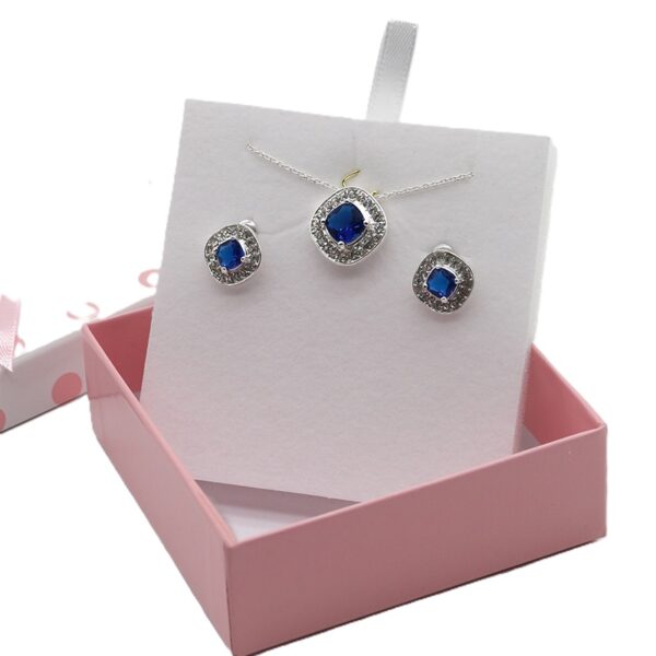 Earring Polka with Pink Bow – Large - Image 4
