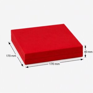 Gani Velvet Medium - Red