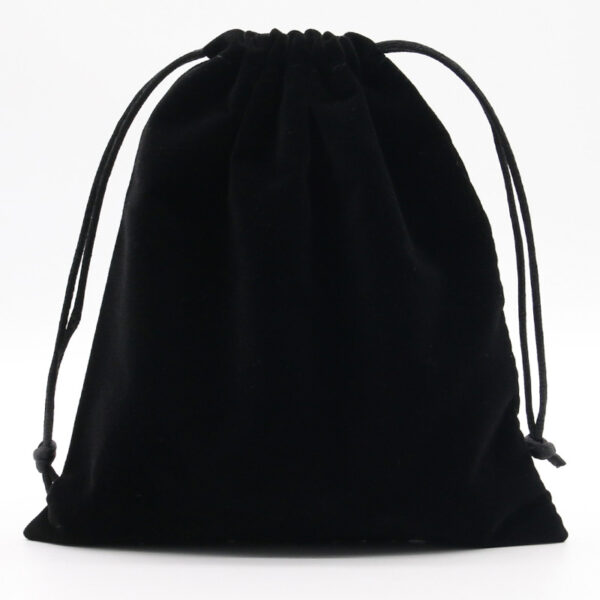 Pouch Velvet Large - Black