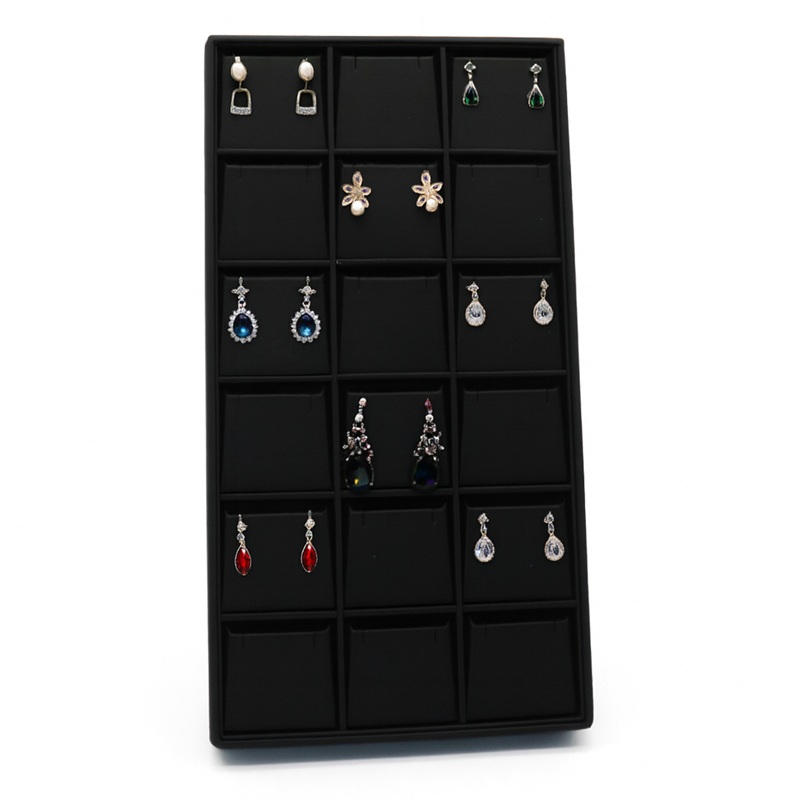 Jhumki Kaanta - Large Tray - Black