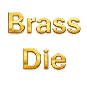 Brass Die - Stamp