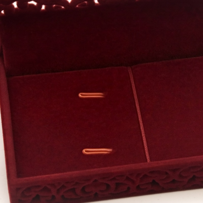 Bracelet Jali Box - Maroon - Image 3