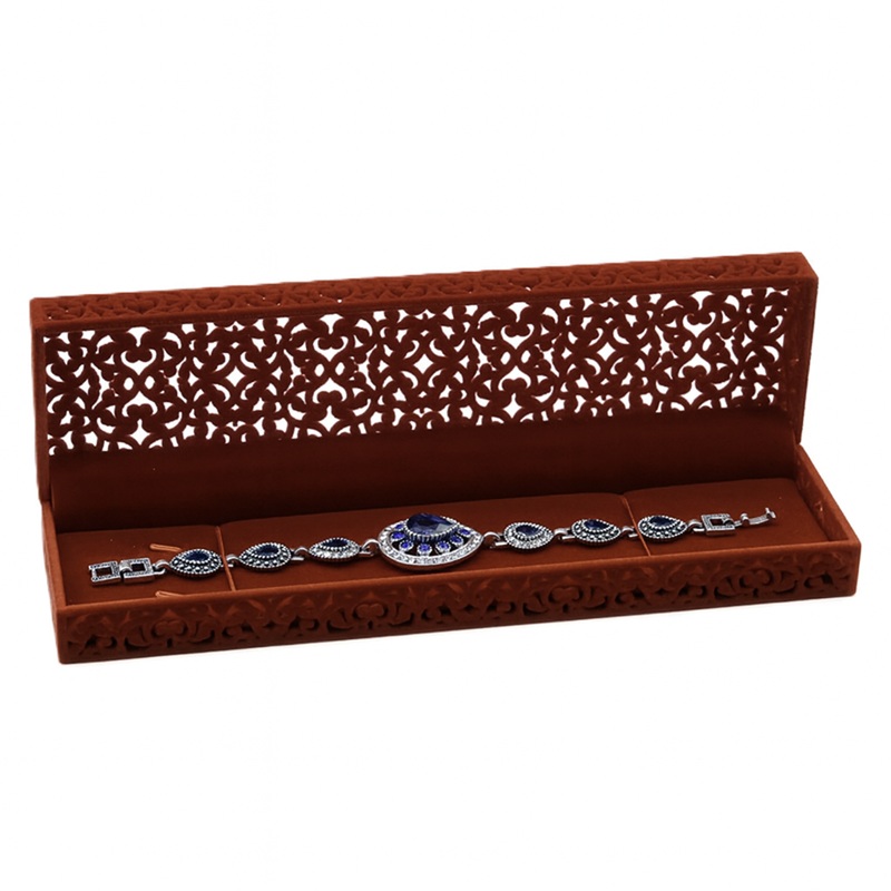 Bracelet Jali Box - Maroon - Image 5