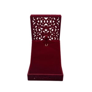 Kaanta Pendant Chain Filigree - Maroon
