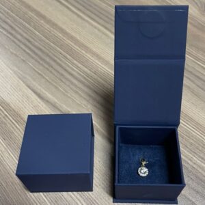 Earring/Pendant Premium Box – Blue