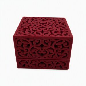 Ring Jali Box - Maroon