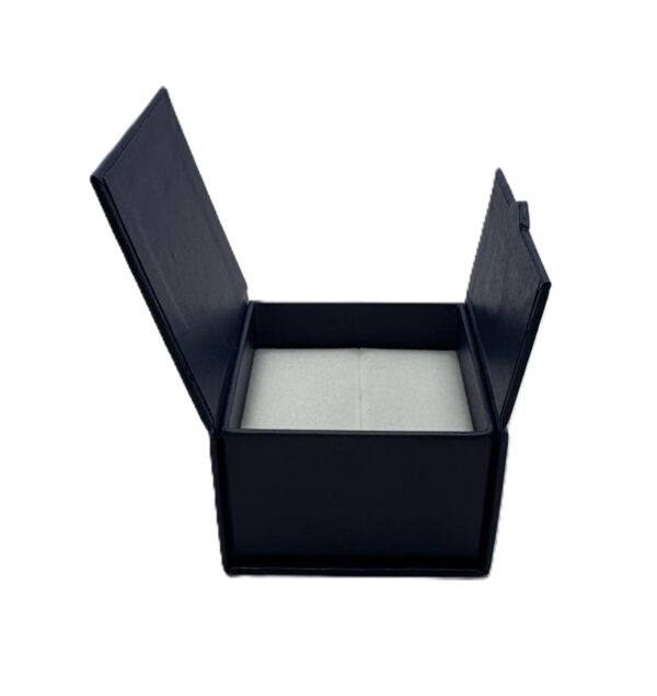 Ring Box Premium Silver Rose Blue - Image 6
