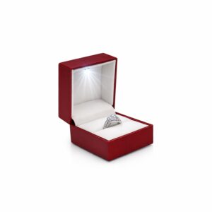 Ring LED Box Red - White Insert