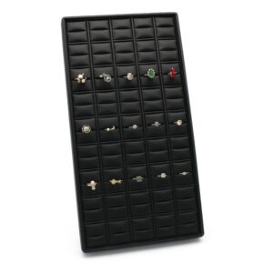 Rings - Large Tray - Black