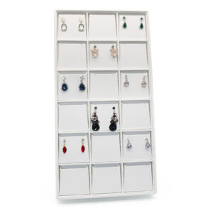 Jhumki Kaanta - Large Tray - White