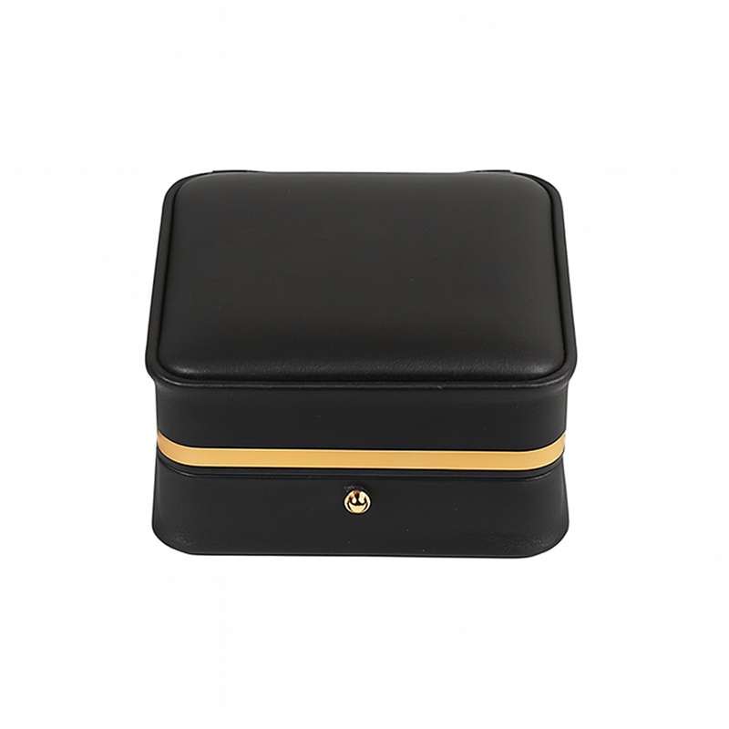 Earring/Pendant Premium Leatherette – Black - Image 2