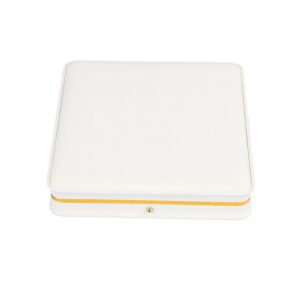 Gani Premium Leatherette Large w Earring - Beige