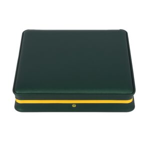 Gani Premium Leatherette Large w Earring - Green