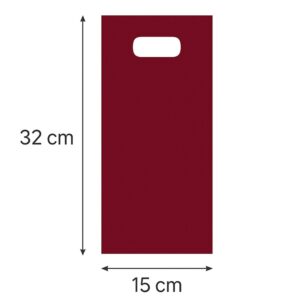 Carrier Bag Wine Red – Narrow Long 1