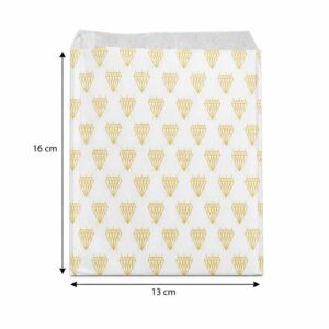Paper Bag Diamond Pattern Small