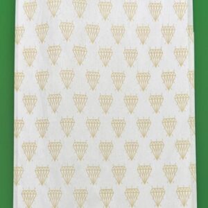 Paper Bag Diamond Pattern Large