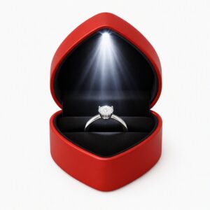 Ring LED Heart - Red *** Special Offer ***