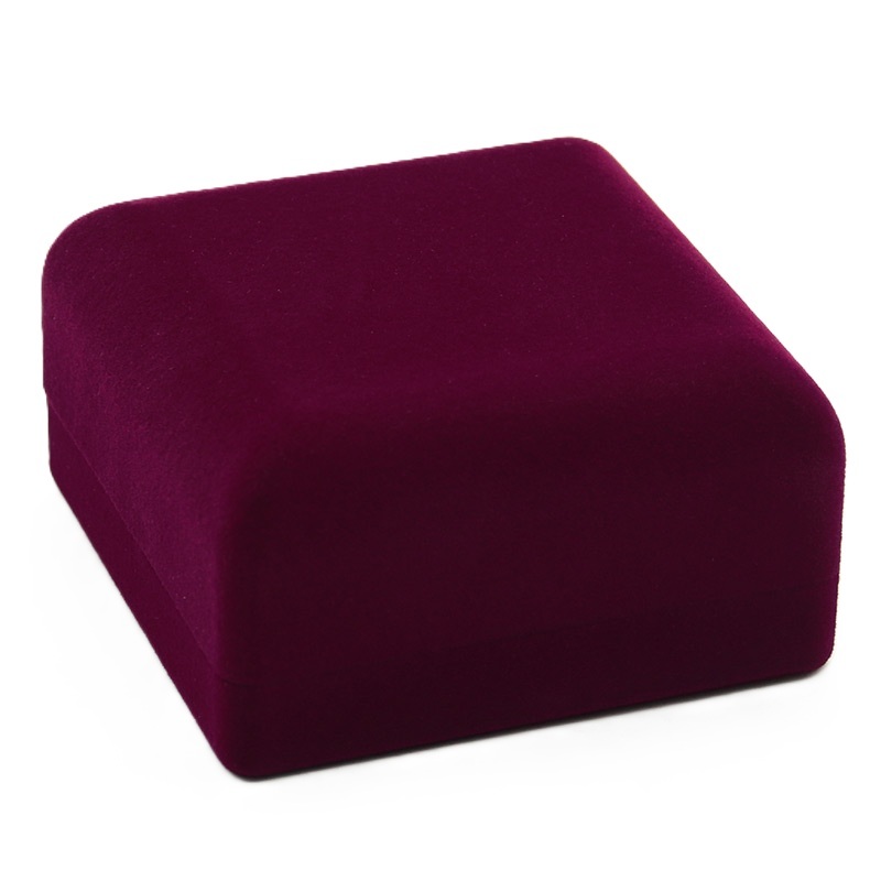 Bangles Single Velvet Flat - Burgundy - Image 2
